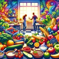 Jigsaw Puzzle Healthy cuisine