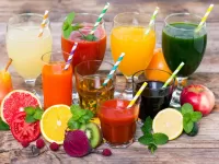 Jigsaw Puzzle Healthy drinks