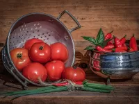 Слагалица Pomidori i perets