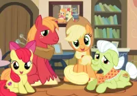 Jigsaw Puzzle Pony in the room