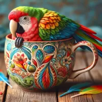 Jigsaw Puzzle Parrot