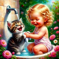 Пазл Час плавати