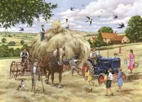 Rompecabezas Making hay