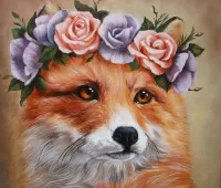 Quebra-cabeça Portrait of a Fox