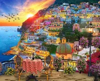 Jigsaw Puzzle Positano Italy
