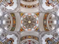 Rompicapo Castle ceiling