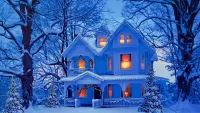 Jigsaw Puzzle Holiday lights