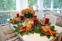 Bulmaca Festive table