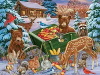 Jigsaw Puzzle Holiday treats