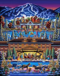 Jigsaw Puzzle Holidays in Sun Valley