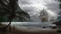 パズル The arrival of the ships