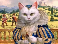 Пазл Принцесса кошка