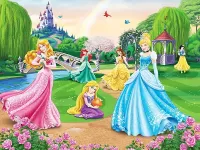 Puzzle Printsessi Disney
