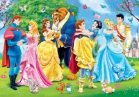 Rompecabezas Princesses and princes