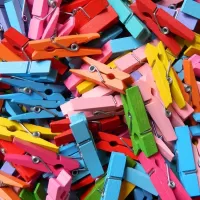 Jigsaw Puzzle Clothespins