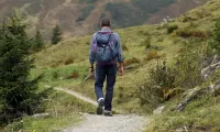 Quebra-cabeça Walk in the mountains