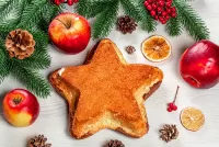 Jigsaw Puzzle Gingerbread star
