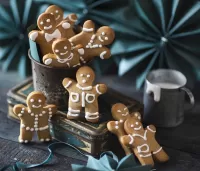 Rompecabezas Gingerbread men