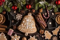 Jigsaw Puzzle Christmas Gingerbread