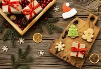 Zagadka Gingerbread and gifts