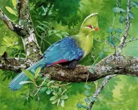 Slagalica Bird on a tree