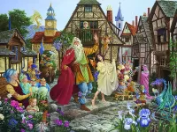 Puzzle Travel in fairy-tale