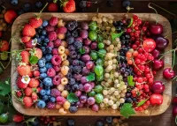 パズル Rainbow berries