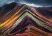 Quebra-cabeça Rainbow mountain