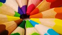 Bulmaca Rainbow pencils
