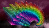 Slagalica Rainbow fractal