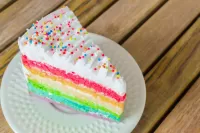 Puzzle Rainbow cake