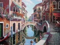 Quebra-cabeça randevu v Venetsii