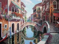 Jigsaw Puzzle Randevu v Venetsii