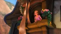 Bulmaca Rapunzel in the window