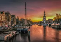 Слагалица Dawn in Amsterdam