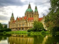 Jigsaw Puzzle Town hall in Hannover