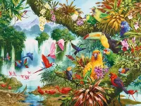 Puzzle Paradise birds