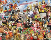 Jigsaw Puzzle Different dolls