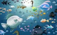 Jigsaw Puzzle Different fish