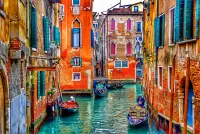 Пазл Разноцветная Венеция
