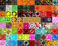 Jigsaw Puzzle Colorful circles
