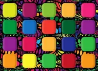 Quebra-cabeça Colorful square