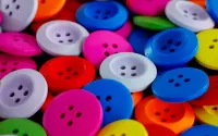 Jigsaw Puzzle Multi-colored buttons
