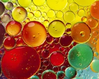 Слагалица Colorful bubbles