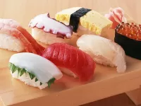 パズル Colorful sushi