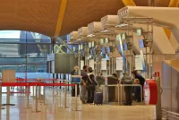 Quebra-cabeça Check-in at the airport