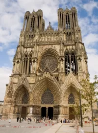 Jigsaw Puzzle Reims cathedral