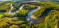 Пазл Река Морава в Чехии