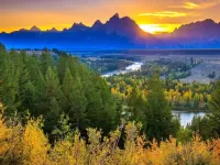 Jigsaw Puzzle Snake river