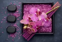 Jigsaw Puzzle Relax with orchids